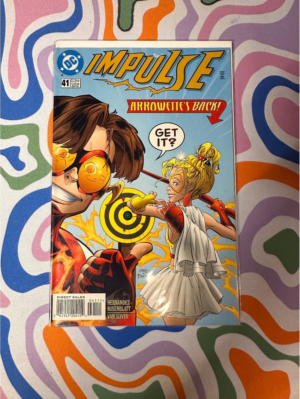 Impulse Arrghulity in Motion comic book